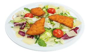 Bild von Backhendl Salat