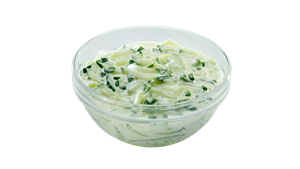 Bild von Rahm-Gurkensalat